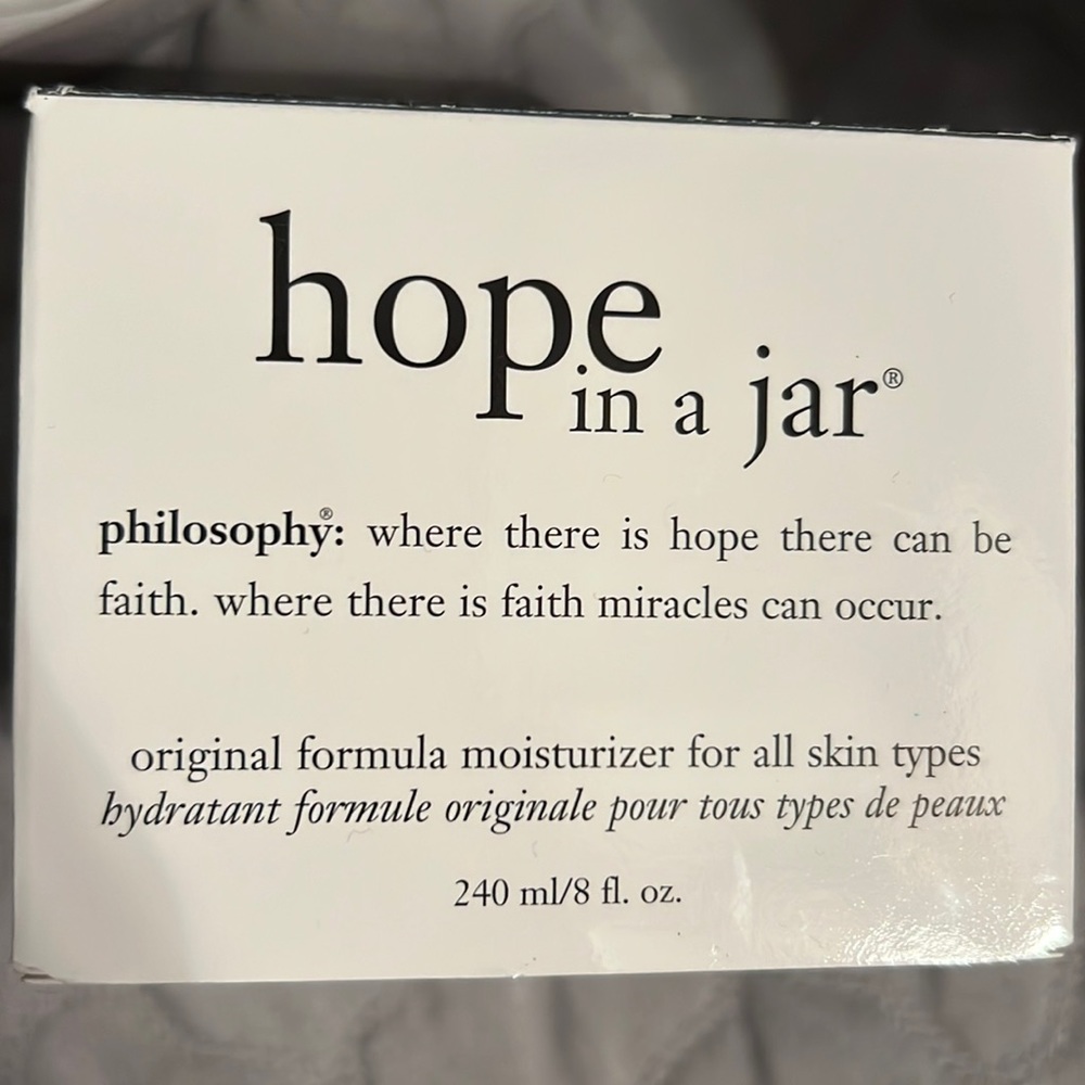 Philosophy hope in a jar